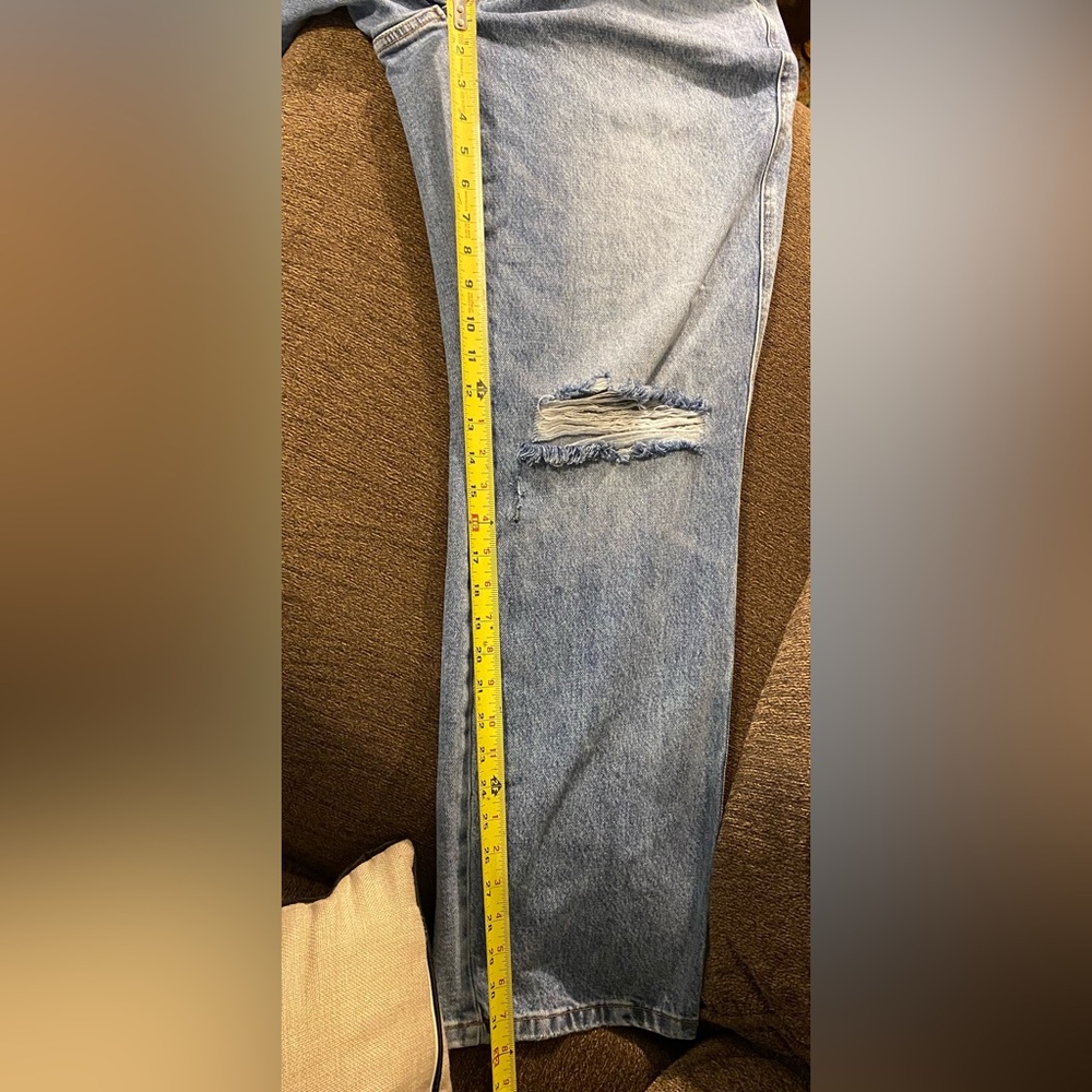 Judy Blue High-Rise Dad Jean Distressed Cris Cross
Waistband Light Wash - Picture 5 of 16